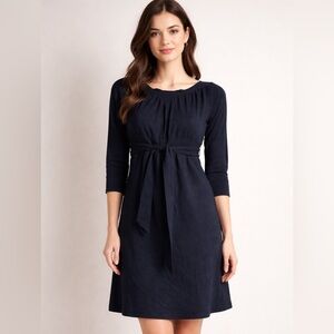 Lewis Cho Navy Knit Dress Size 4